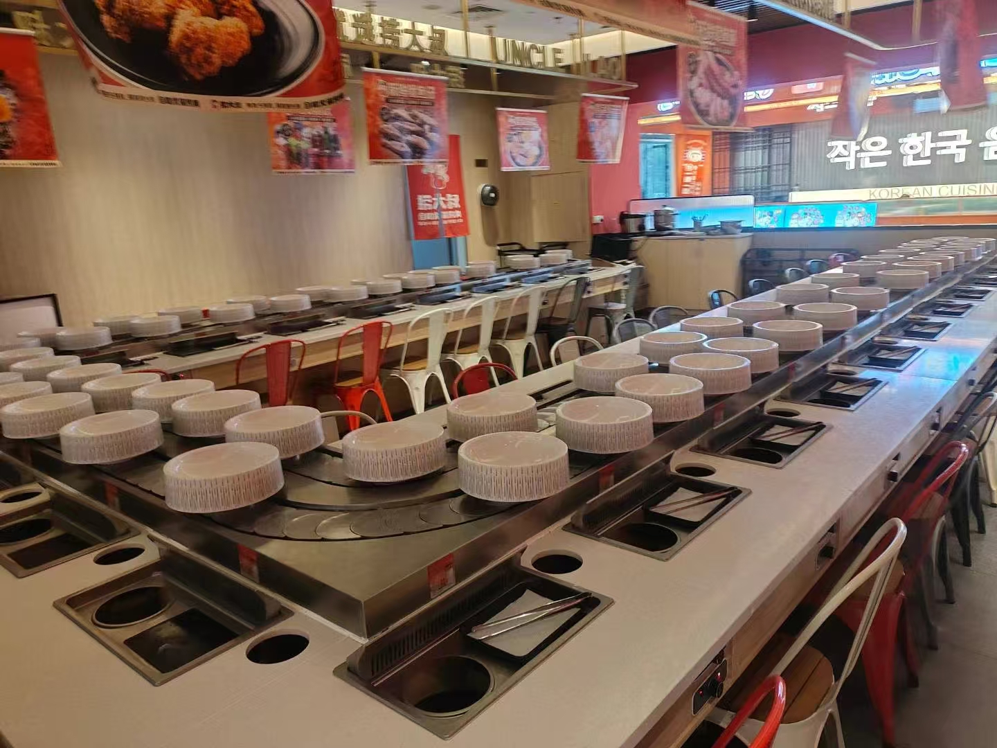 烤涮一体自助小火锅设备 烤涮一体火锅机器